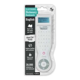 Electronic Dictionary Bookmark (English UK Edition) WHITE