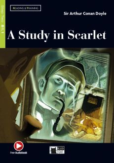 Black Cat English Graded Reader (Easy Reader): A Study in Scarlet by Sir Arthur Conan Doyle