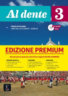 Al dente: Libro dello studente + Esercizi + CD + DVD 3 EDIZIONE PREMIUM