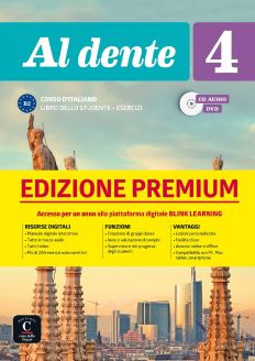 Al dente: Libro dello studente + Esercizi + CD + DVD 4 EDIZIONE PREMIUM
