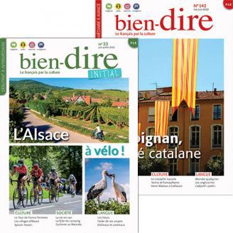 Bien-dire and Bien-dire Initial French Audio Magazines (Exclusive Combined Subscription Offer + Discount + 2 Free French Pronunciation Courses)