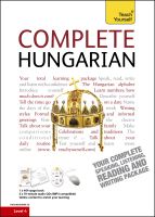 Complete Hungarian Book/CD Pack: Teach Yourself 
