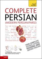 Complete Modern Persian (Farsi) Beginner to Intermediate Course