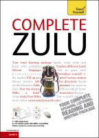 Complete Zulu Beginner to Intermediate Course