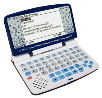 ECTACO Partner EF500 English - French - Talking Electronic Dictionary and Audio PhraseBook