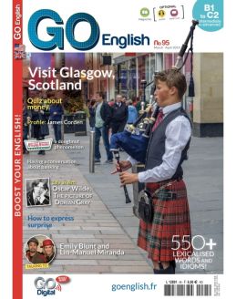 Go English, le magazine audio pour l'apprentissage de l'anglais (niveau intermédiaire)