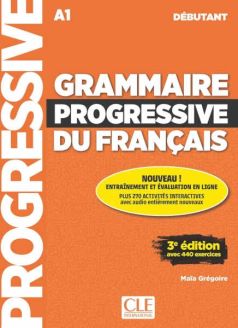 Grammaire progressive du français - Livre débutant (A1) + CD + Livre-web 
