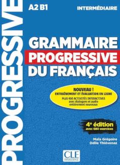 Grammaire progressive du français - Livre intermédiaire (A2-B1) + CD-audio + appli-web
