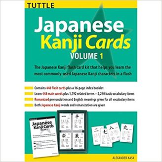 Japanese Kanji Cards Kit Volume 1 (Tuttle Flash Cards)