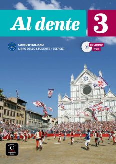 Al dente 3: Libro dello studente + Esercizi + CD + DVD 