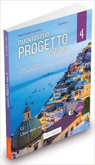 Nuovissimo Progetto italiano: Libro dello studente + tracce audio (QR-code) + codice i-d-e-e 4
