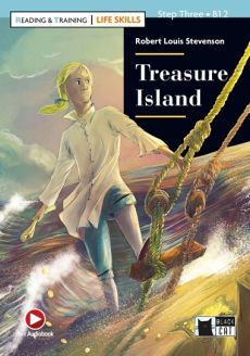 Black Cat English Graded Reader (Easy Reader): Treasure Island by Robert Louis Stevenson