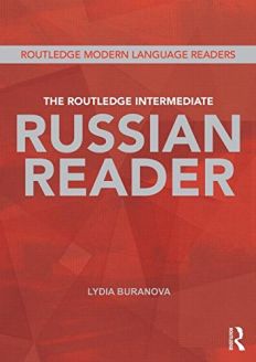 The Routledge Intermediate Russian Reader