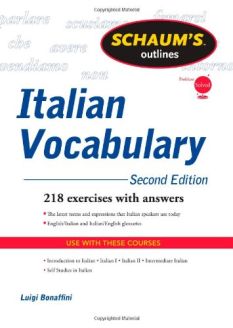 Schaum's Outline of Italian Vocabulary, Second Edition