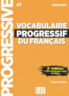 Vocabulaire progressif du français - Livre A1 + CD + Appli-web - niveau débutant 