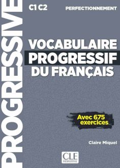 Vocabulaire progressif du français - Livre C1 + CD audio - niveau perfectionnement