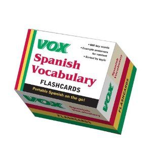 VOX Spanish Vocabulary Flashcards